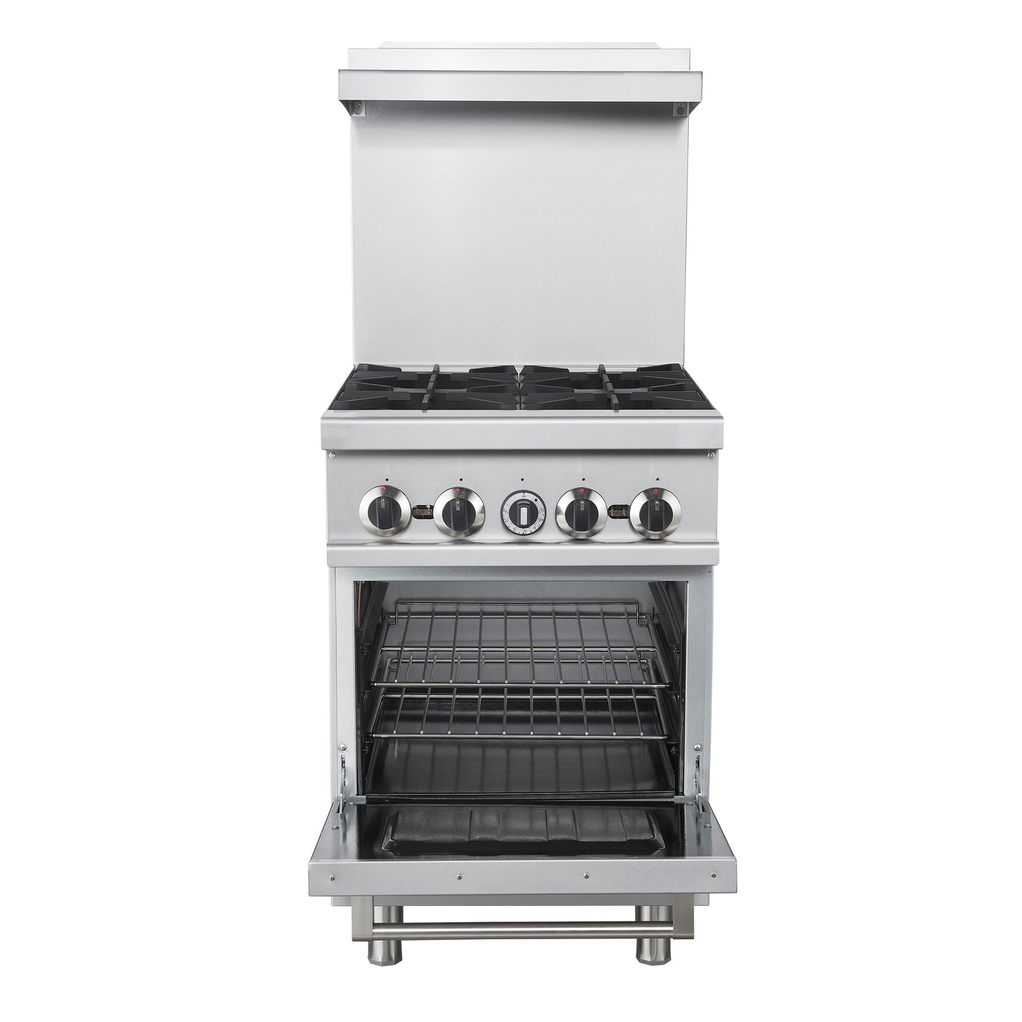 Forno Commerciale 24 Inch Gas Range with 4 Burners