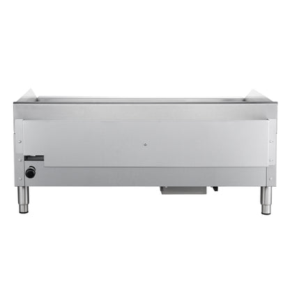 Forno Commerciale 36 Inch Gas Griddle, 3 Burners