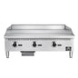 Forno Commerciale 36 Inch Gas Griddle, 3 Burners