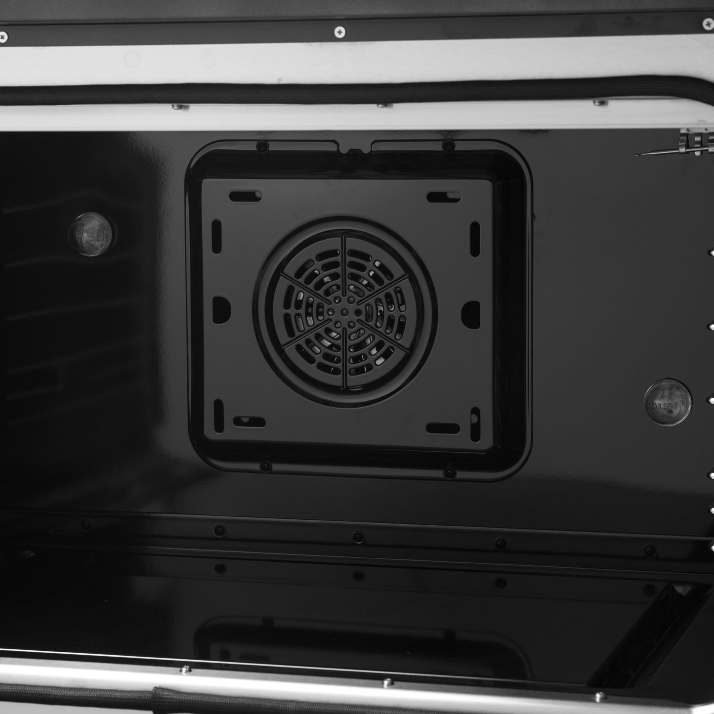 Forno Galiano 36-inch Freestanding French Door Dual Fuel Range Black