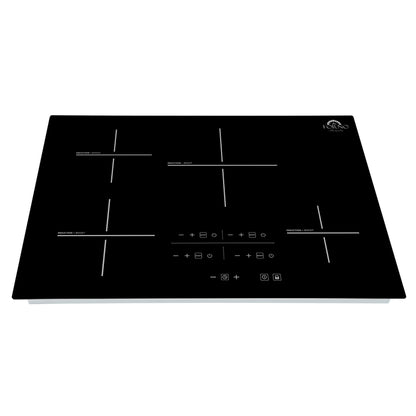 Forno Lecce 30-Inch 4-Zone Induction Cooktop, Touch Control, Multiple Power Levels, Safety Features, Sleek Design