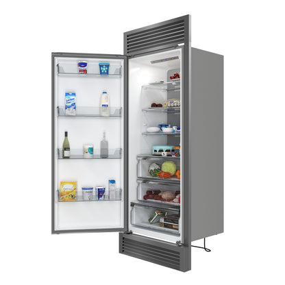 Forno Maderno 2-28-Inch Wide Convertible Refrigerator/Freezer, Decorative Trim, 27.2 cu.ft, 84-Inch High, ENERGY STAR Certified