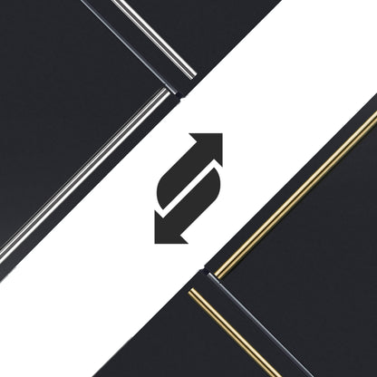 Forno Milano 2-Piece 62-Inch Freestanding Dual Bottom Freezer Refrigerator in Black – 34.4 cu.ft, Touch Control, Ice Maker