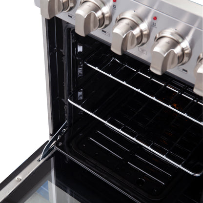 Forno Pallerano 20 Inch Freestanding Electric Range, Compact Design