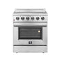 Forno Galiano 30-Inch Freestanding Electric Range, True Convection, Energy Efficient
