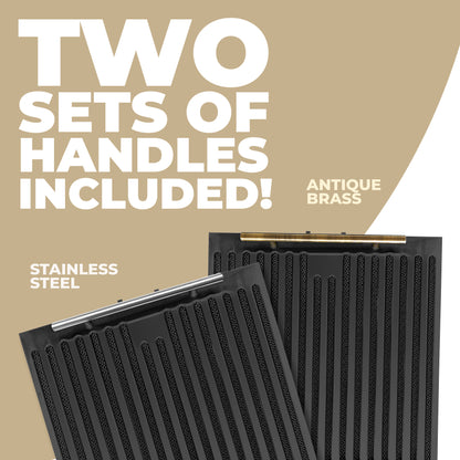 FORNO Premium 2-Piece Kitchen Bundle - Leonardo Espresso 30" Black Range, 30" Black Range Hood - FBDL-002-02CA