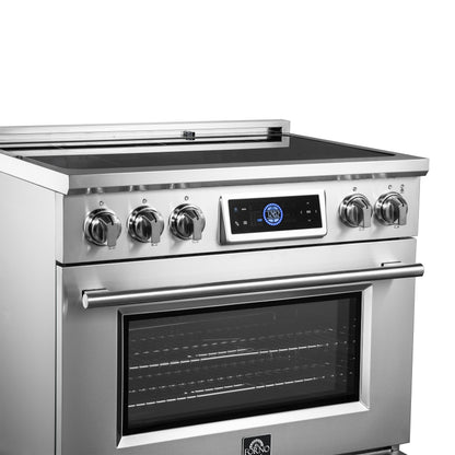 Forno Maximus 36 Inch Induction Range with Air Fryer