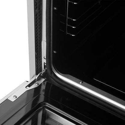 Forno Torino 36 Inch French Door Induction Range with Air Fryer and True Convection Oven