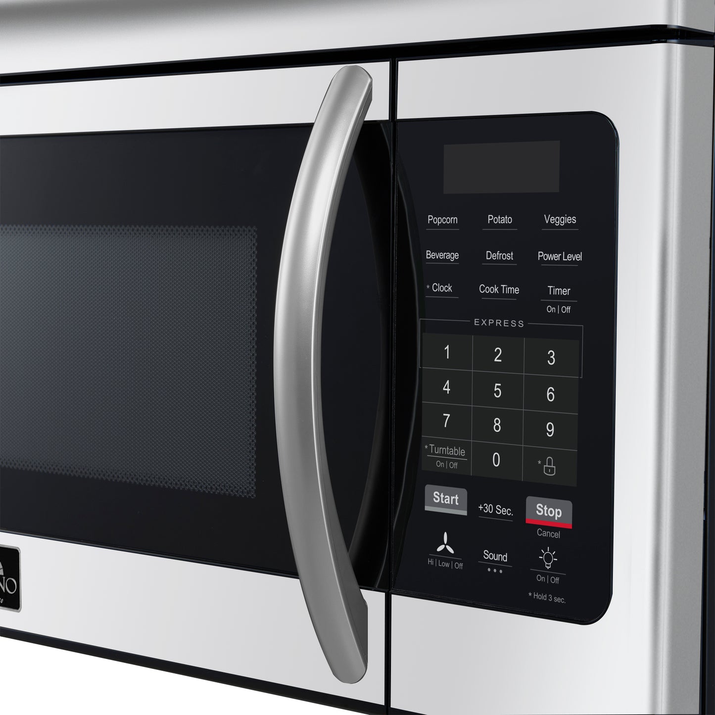 Forno Scalo 30-Inch Over the Range Microwave, Stainless Steel – 1.6 cu.ft, 300 CFM Vent, Touch Control, LED Light