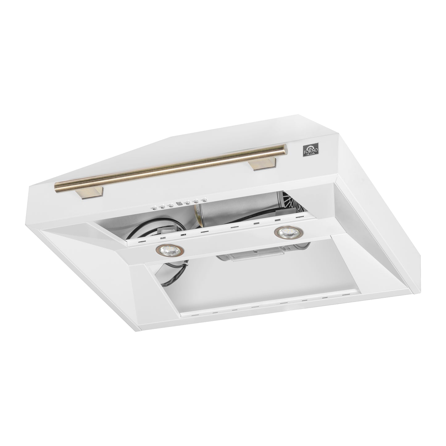 Forno Aria 30 Inch Wall-Mounted Range Hood in White