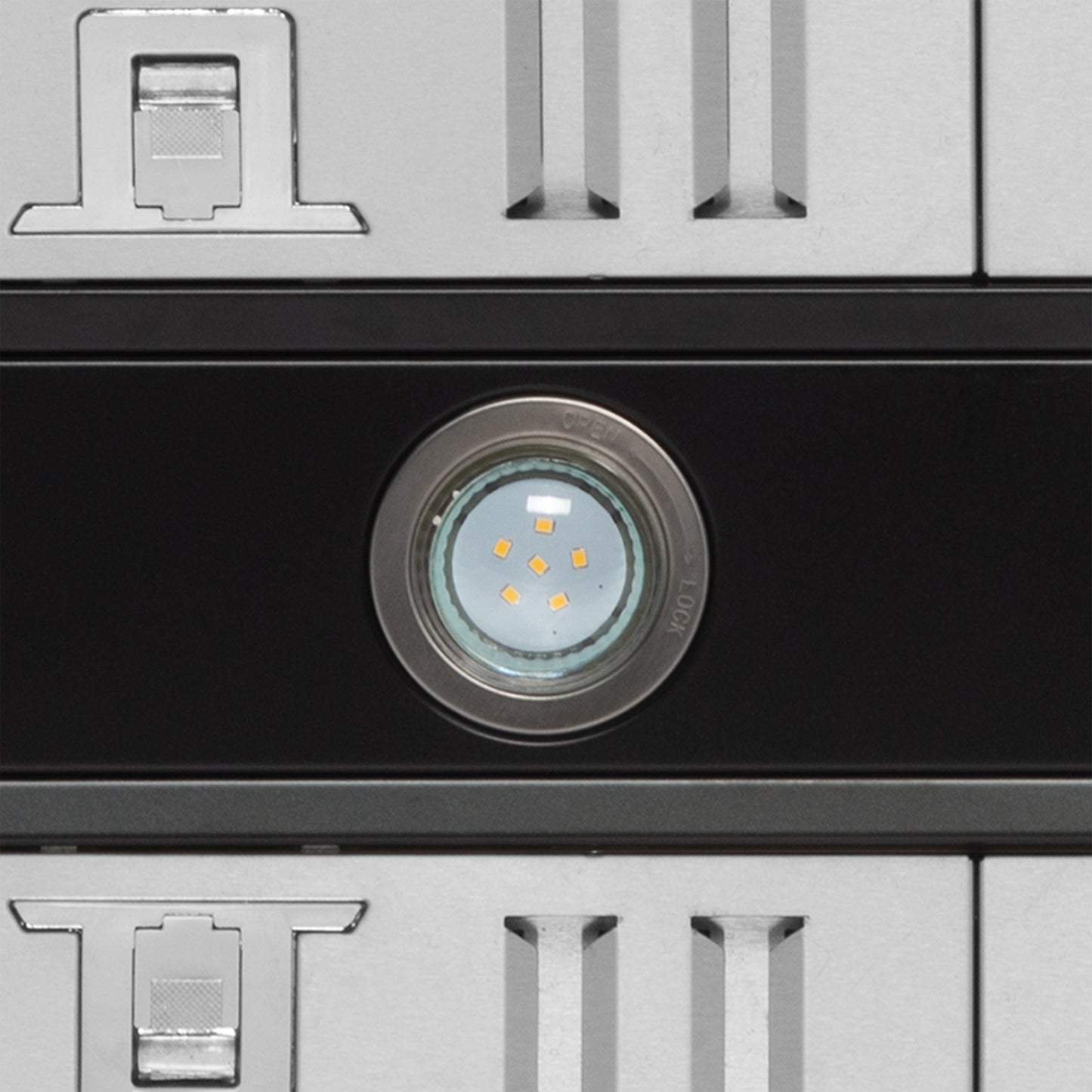 Forno Aria 36 Inch Wall-Mounted Range Hood in Black