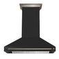 Forno Aria 48 Inch Wall-Mounted Range Hood in Black