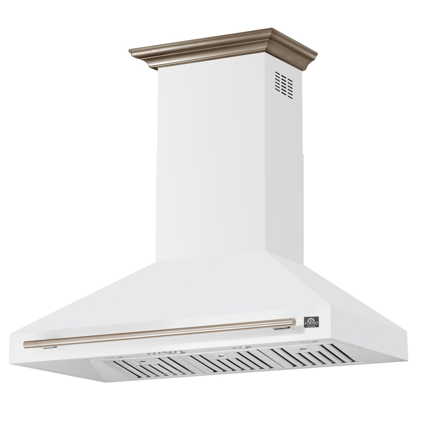 Forno Aria 48 Inch Wall-Mounted Range Hood in White