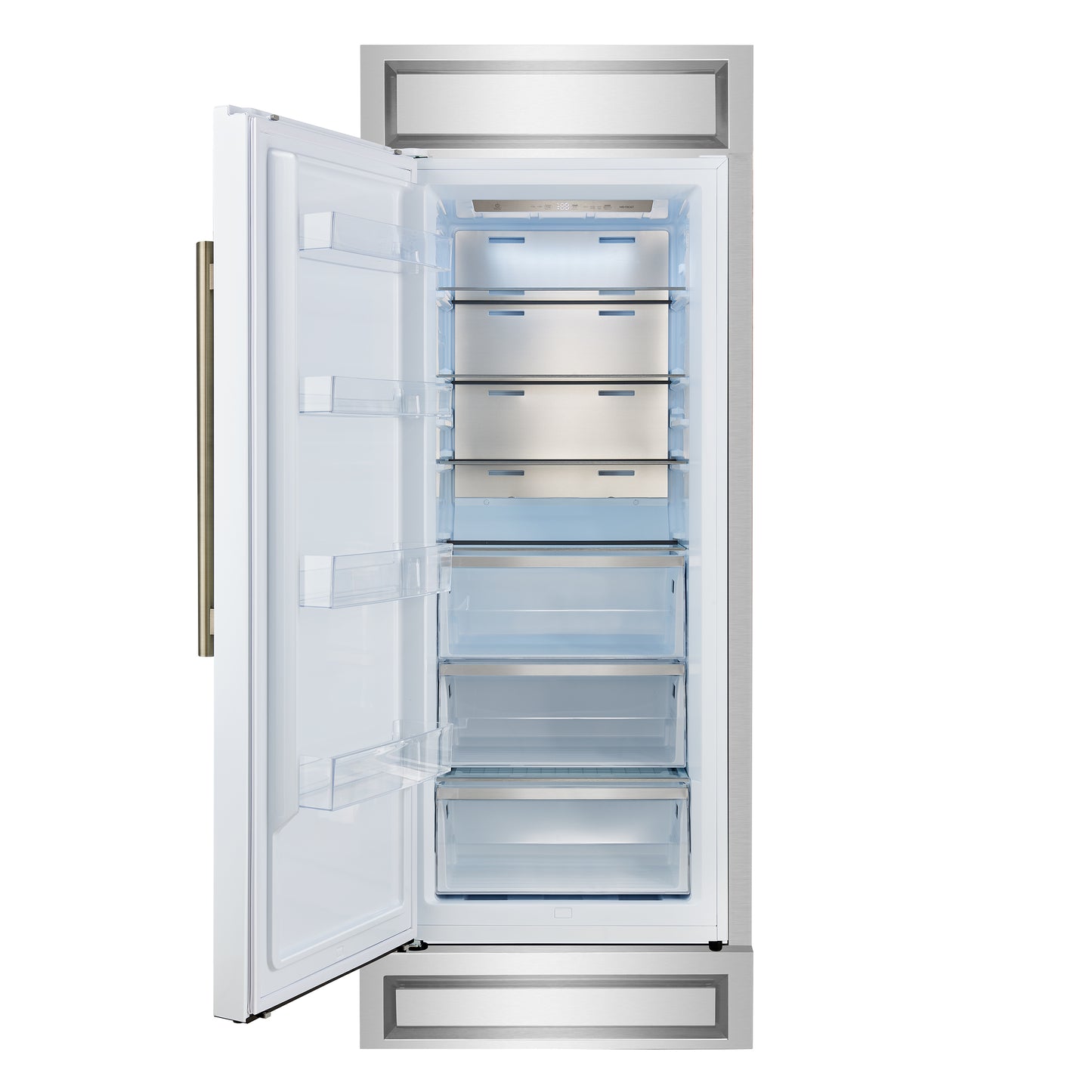 Forno Maderno 28-Inch Built-In Convertible Refrigerator, 13.6 cu.ft, Left Swing, Decorative Grill, ENERGY STAR Certified