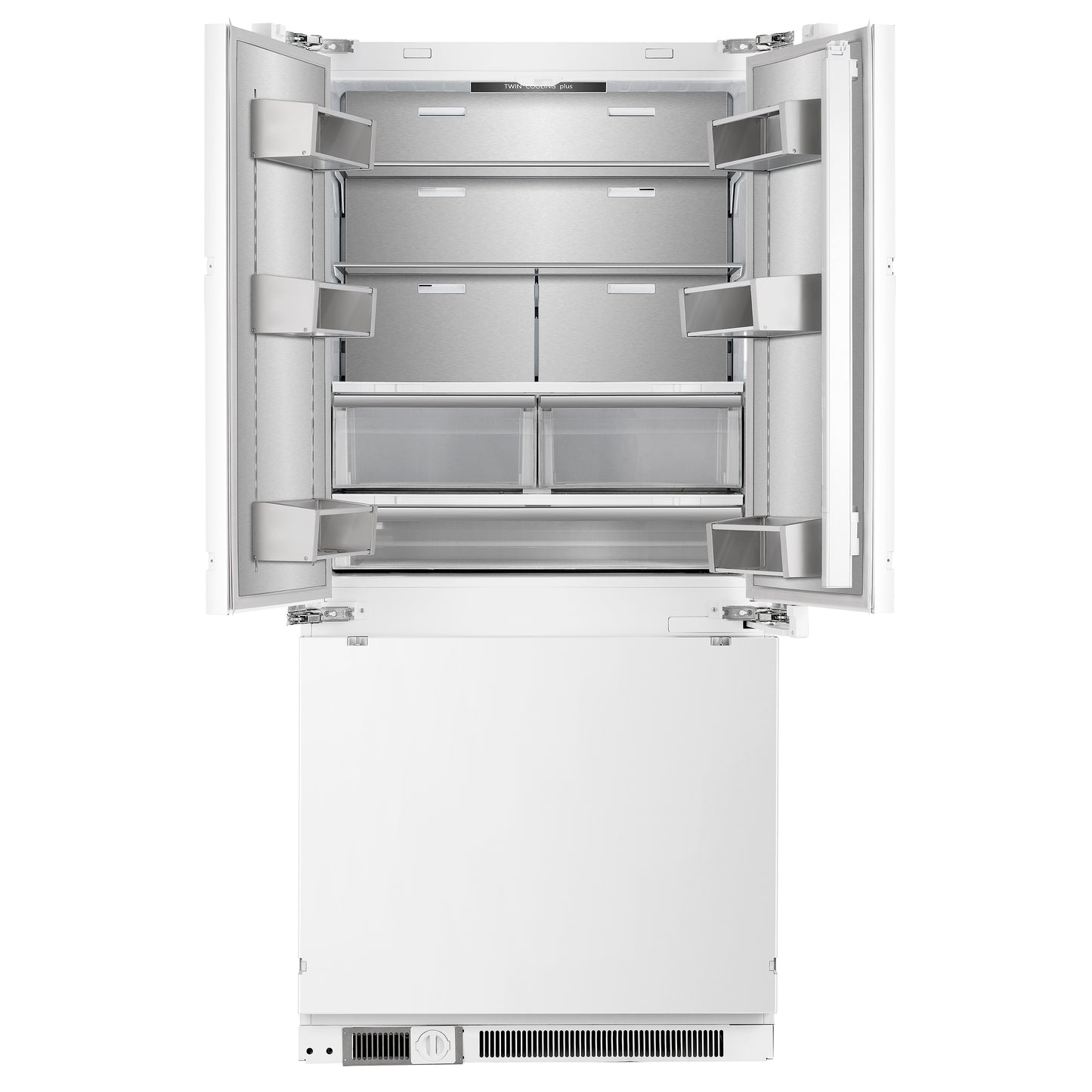 Forno Rivestito Refrigerator, French Door, 36 Inch, Energy Star, Fast Freeze